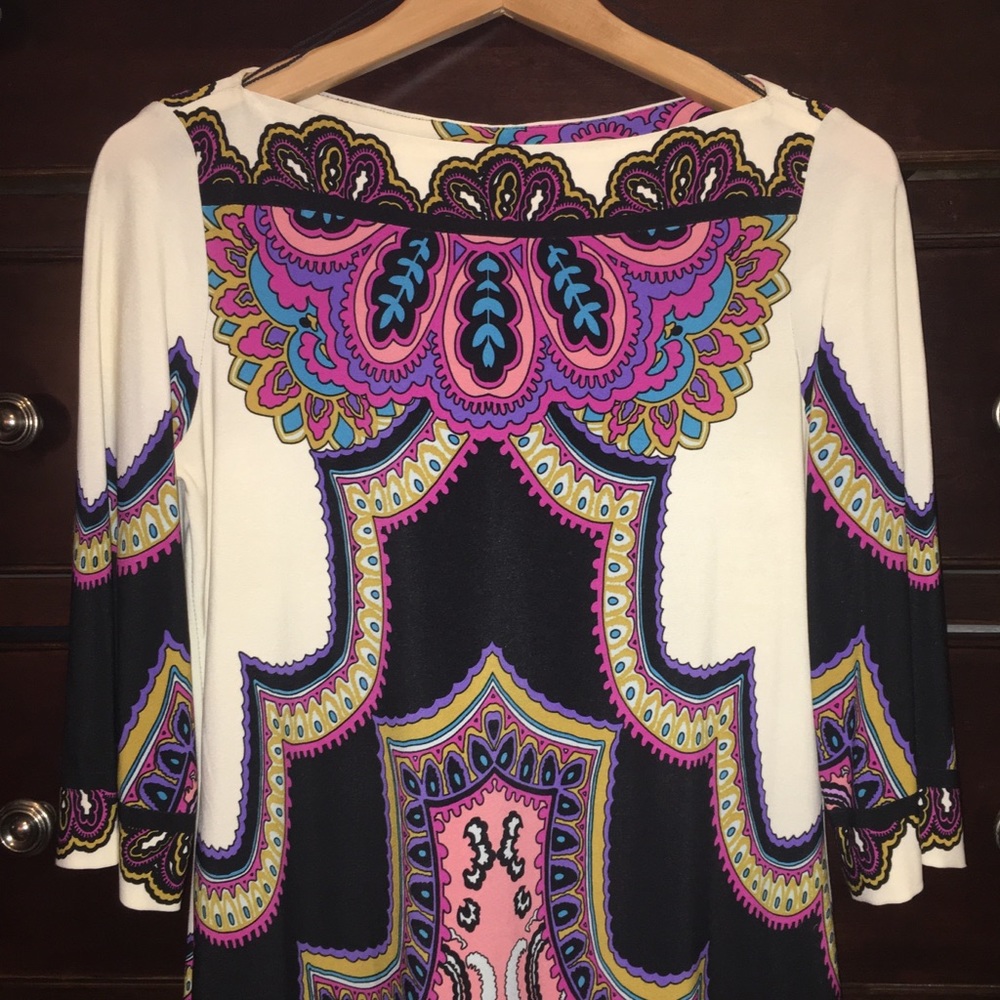 Donna Morgan dress size 6, 3/4 sleeve EUC